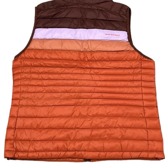COTOPAXI | Fuego 800 Fill Down Vest Women's L Chestnut & Spice - Picture 3 of 10